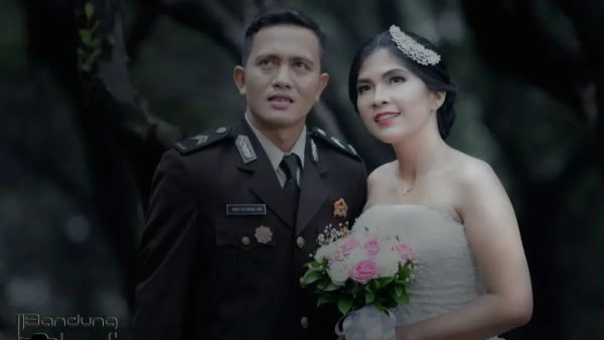 Foto Prewedding Perwira Polri